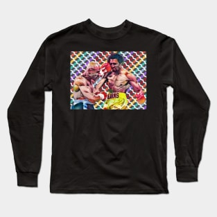 Hagler vs Hearns The Fight Long Sleeve T-Shirt